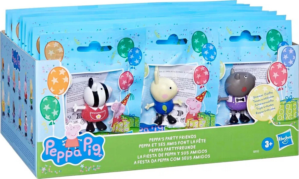 Peppa Pig - Peppa's Party Friends - Assorteret - Hasbro G0152