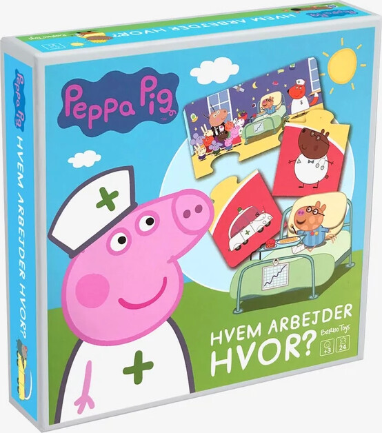 Gurli Gris Spil - Hvem Arbejder Hvor?