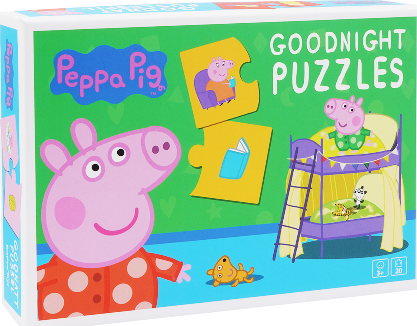 Gurli Gris - 10 Puslespil - Godnat