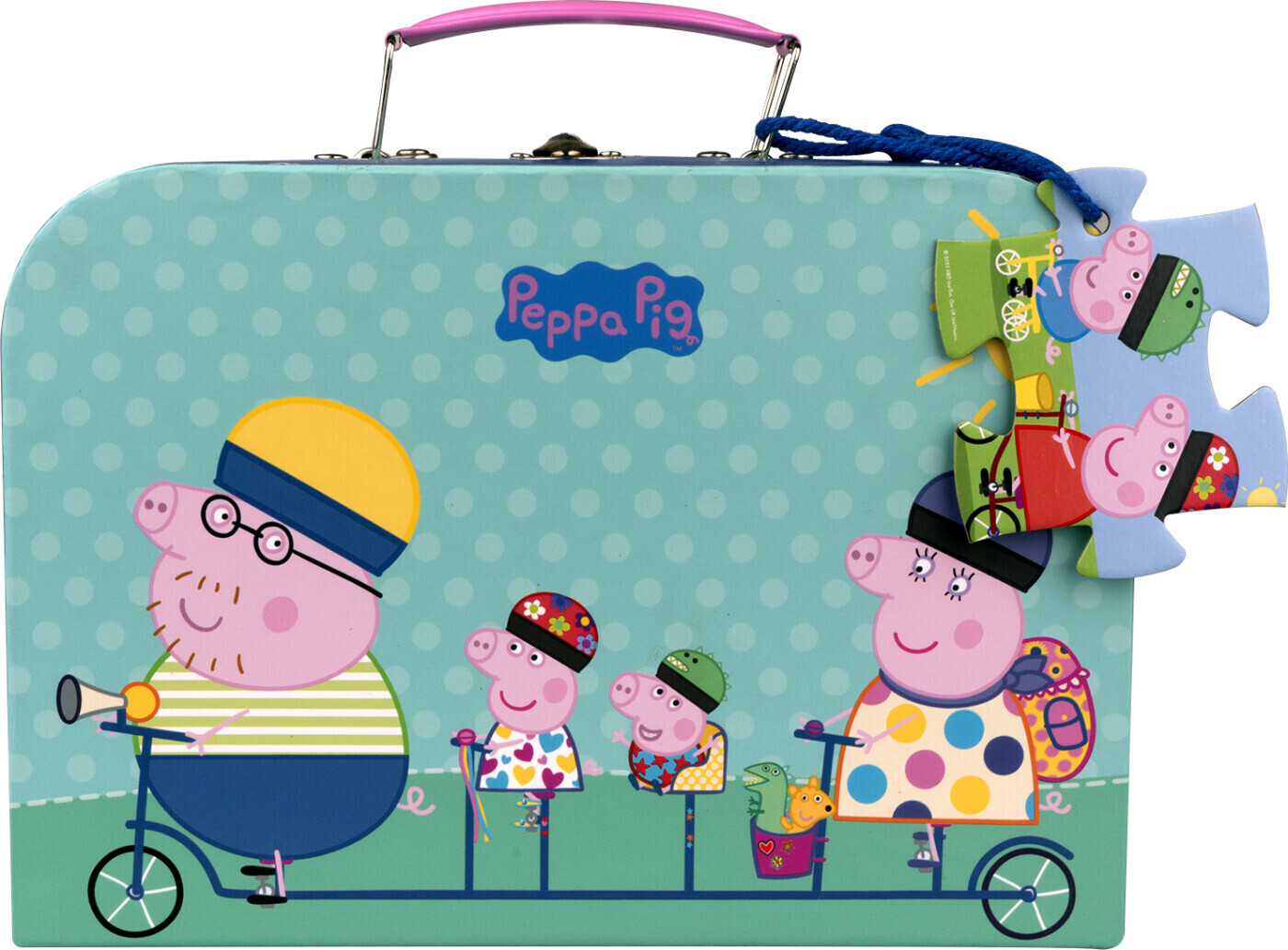 Gurli Gris - Kuffert Med Puslespil - Barbo Toys