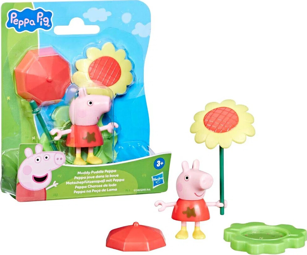 Peppa Pig - Muddy Puddle Peppa - Assorteret - Hasbro G0495