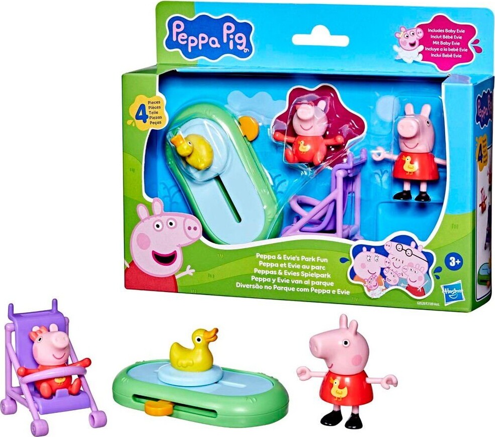 Gurli Gris - Peppa & Evie's Park Fun - Peppa Pig - Hasbro G0528