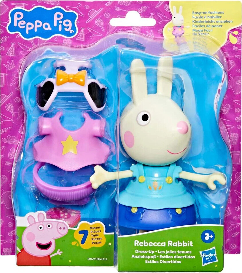 Peppa Pig - Rebecca Rabbit - Dress-up - Assorteret - Hasbro F8859