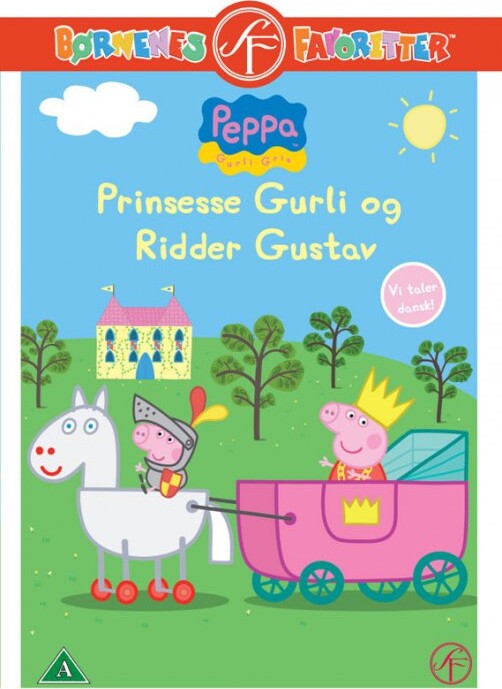 Gurli Gris - Prinsesse Gurli & Ridder Gustav - DVD - Film