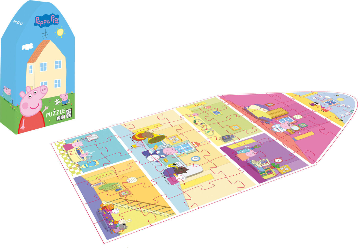 Gurli Gris - Puslespil Med 39 Brikker