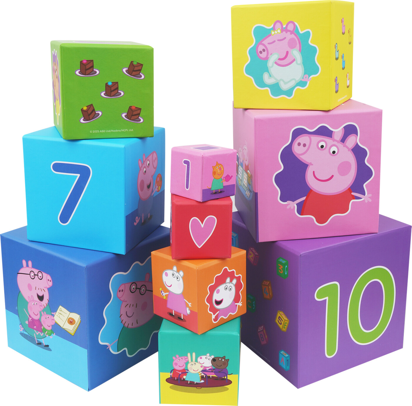 Gurli Gris Stableklodser Til Baby - Pap Karton