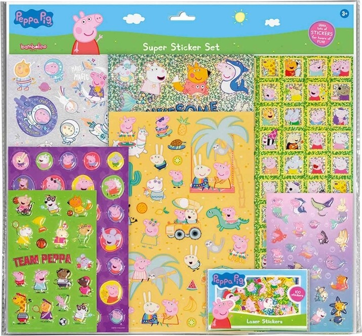 Gurli Gris Super Stickersæt