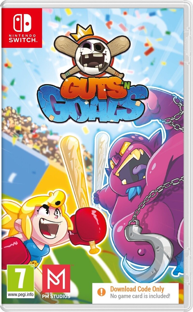 Guts 'n Goals - Kode I Boks - Nintendo Switch