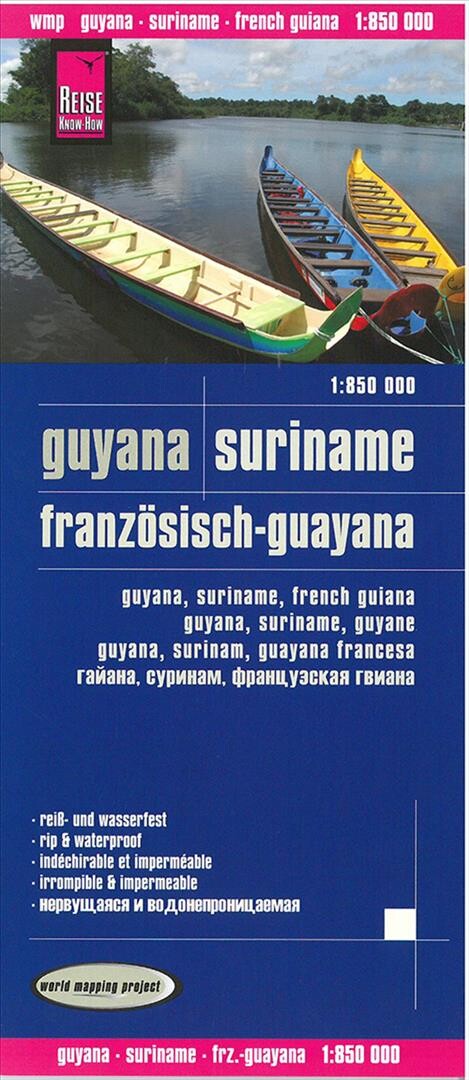 Billede af Guyana Suriname, French Guiana - Diverse - English Book