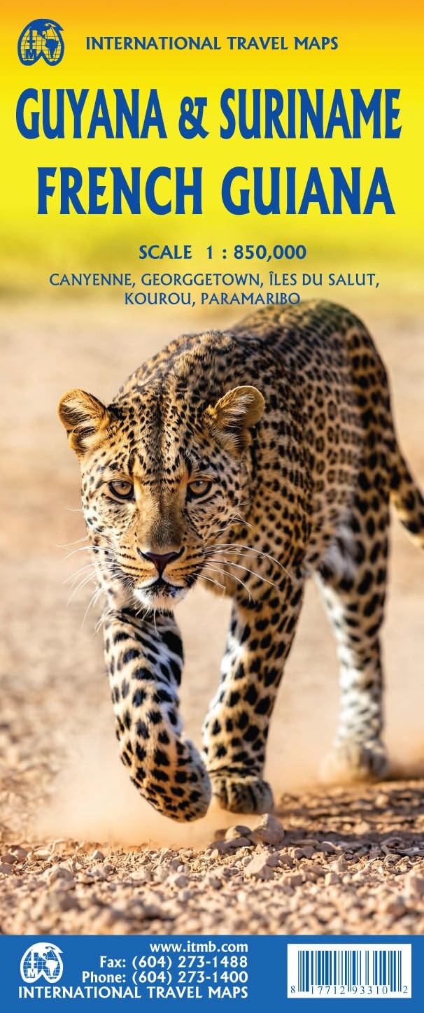 Guyana, Suriname & French Guiana - English book