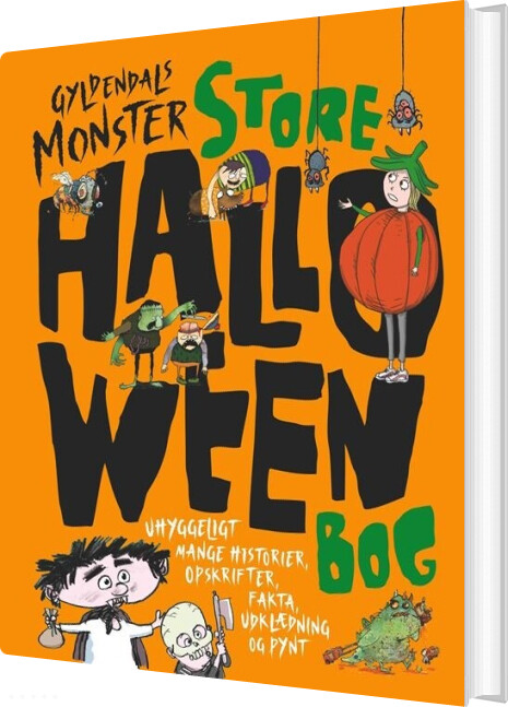 Gyldendals Monsterstore Halloweenbog - Kim Fupz Aakeson - Bog