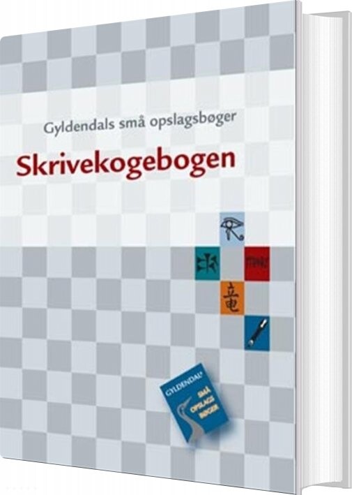 Billede af Gyldendals Små Opslagsbøger. Skrivekogebogen - Johannes Fibiger - Bog