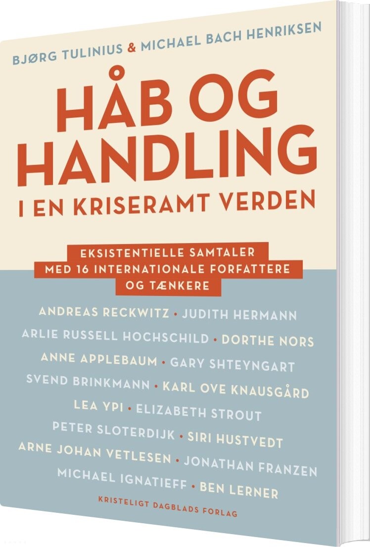 Håb Og Handling I En Kriseramt Verden - Michael Bach Henriksen - Bog