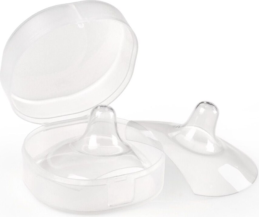 Haakaa - Silikone Brystvorteformere - 18 Mm And 24 Mm