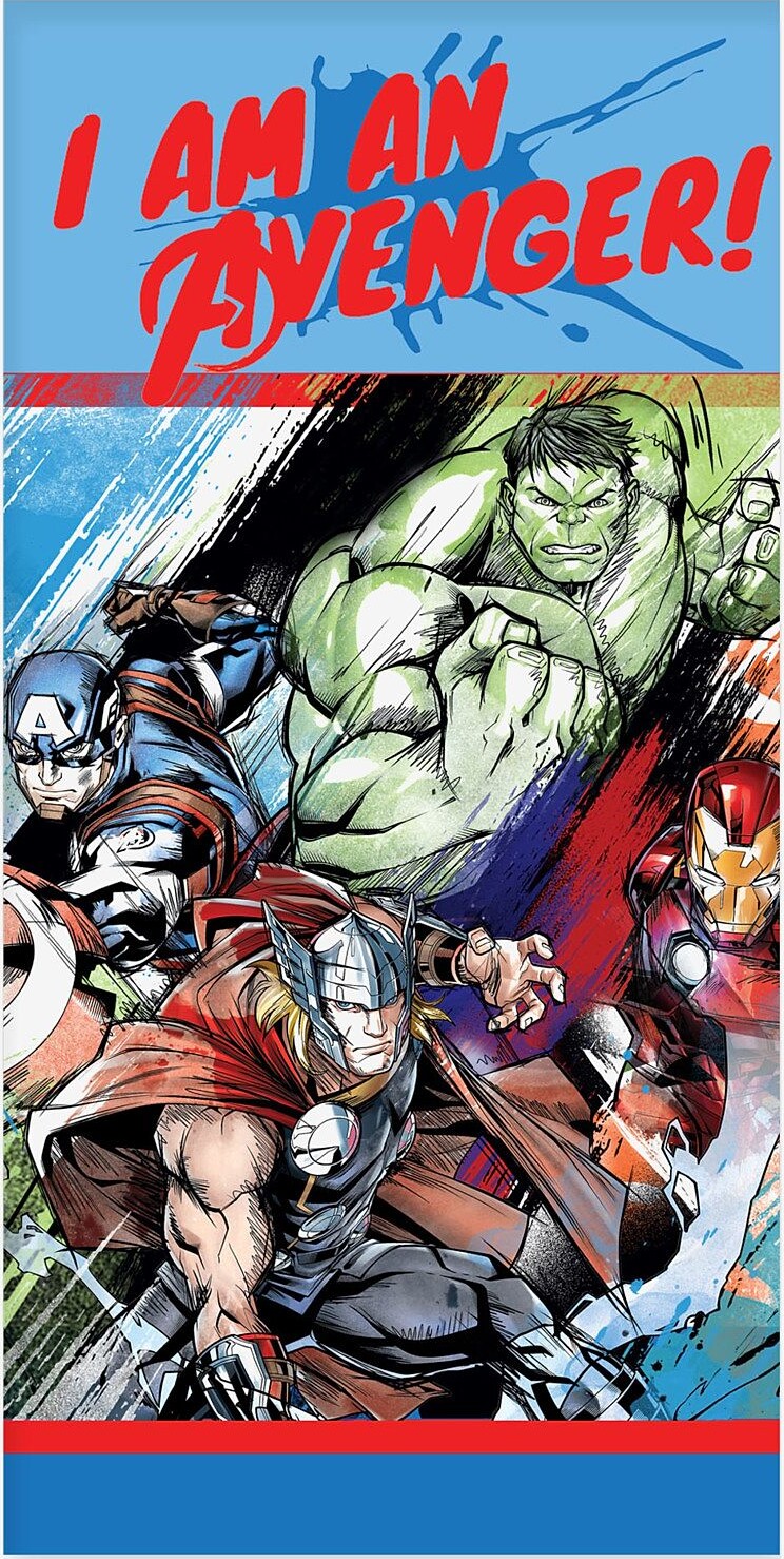 Håndklæde - 70x140 Cm - Avengers