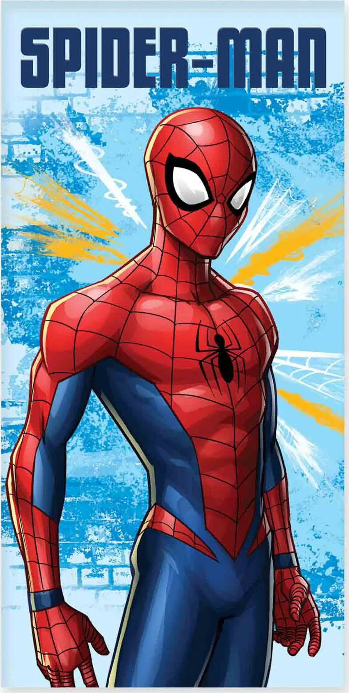 Se Spiderman Håndklæde Til Børn - Marvel - 70x140 Cm hos Gucca.dk