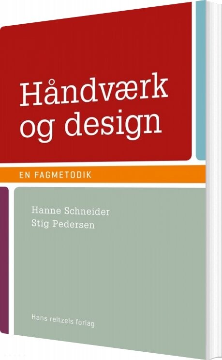 Billede af Håndværk Og Design - En Fagmetodik - Stig Pedersen - Bog