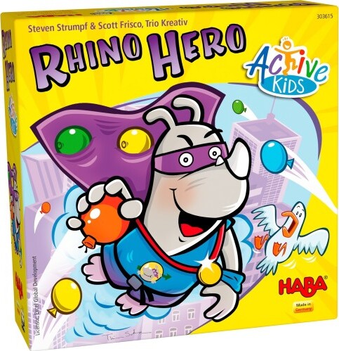 Haba Rhino Hero Active Kids - Børnespil