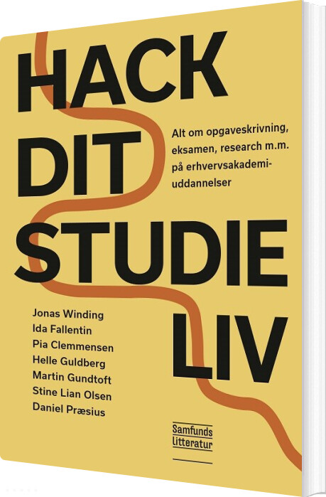 Billede af Hack Dit Studieliv - Jonas Winding - Bog