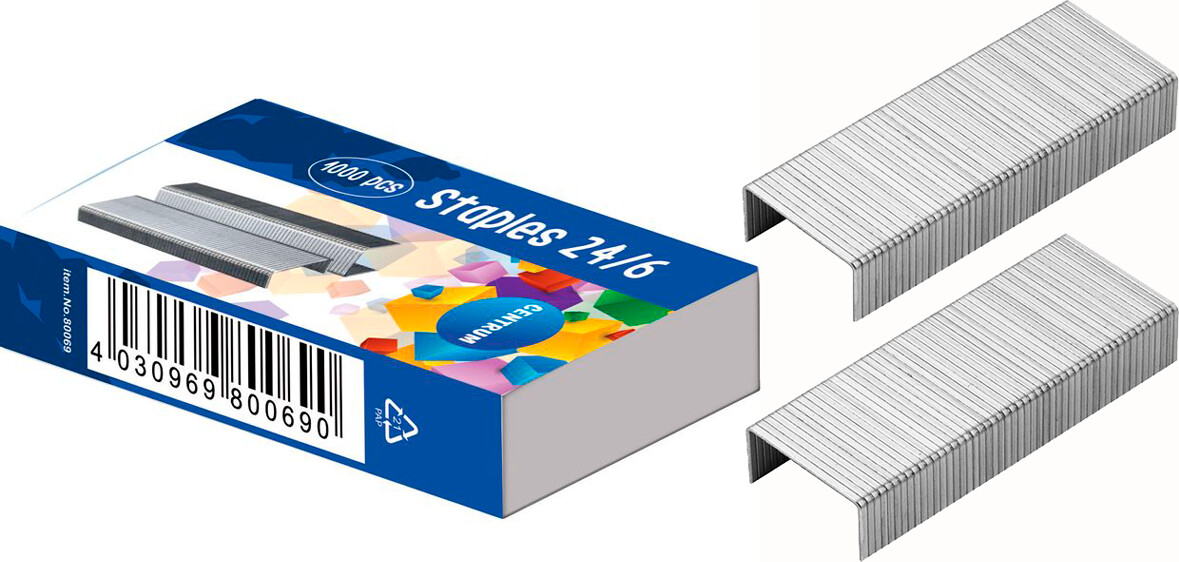 Hæfteklamme 24 / 6-1000 - Centrum