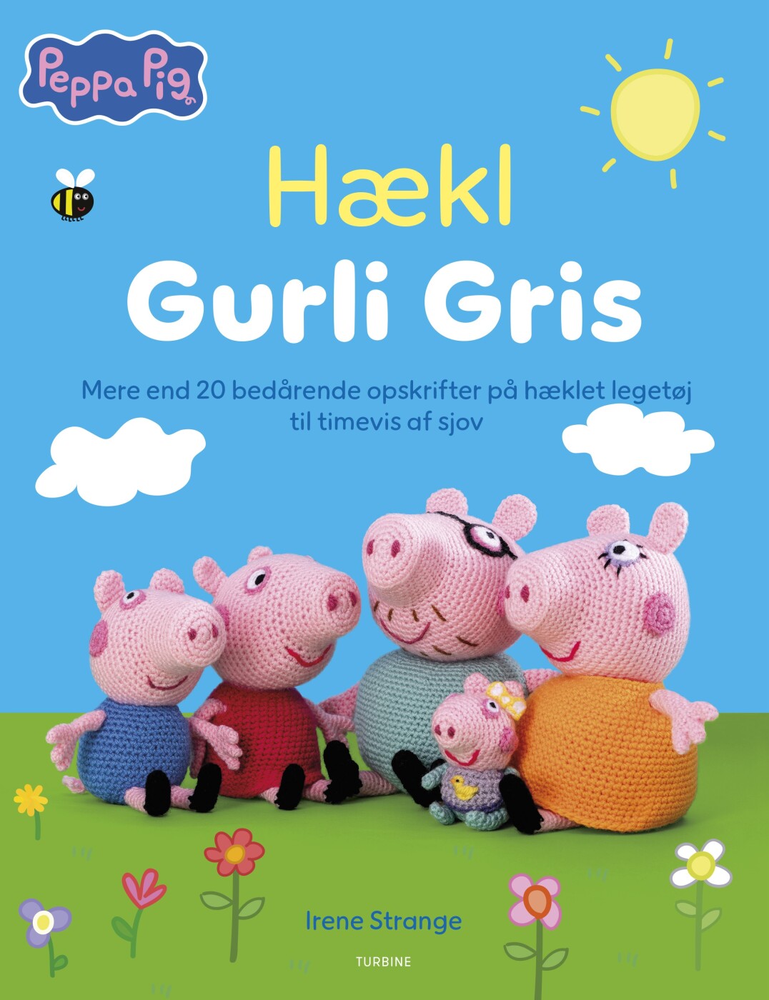 Hækl Gurli Gris - Irene Strange - Bog
