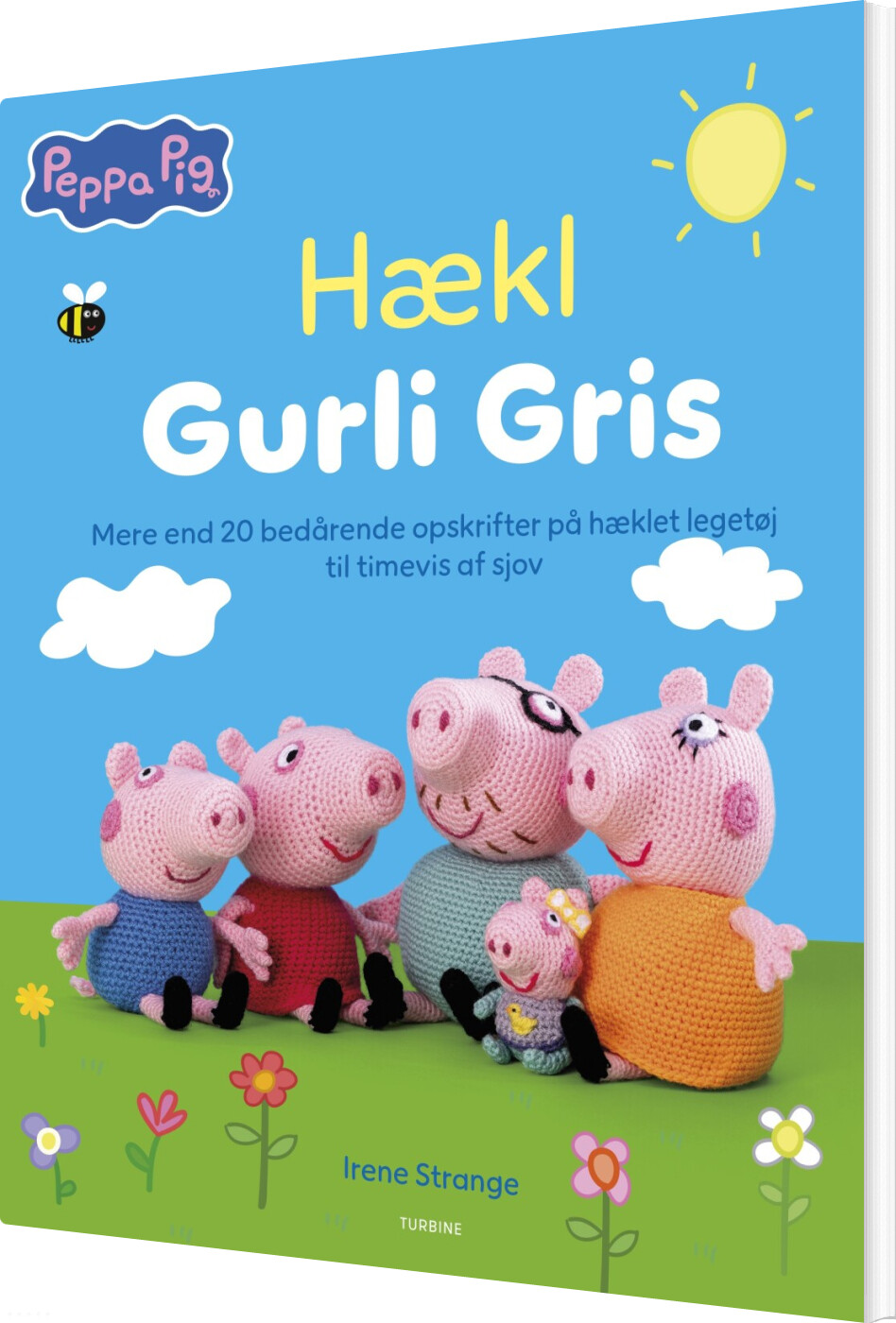 Hækl Gurli Gris - Irene Strange - Bog