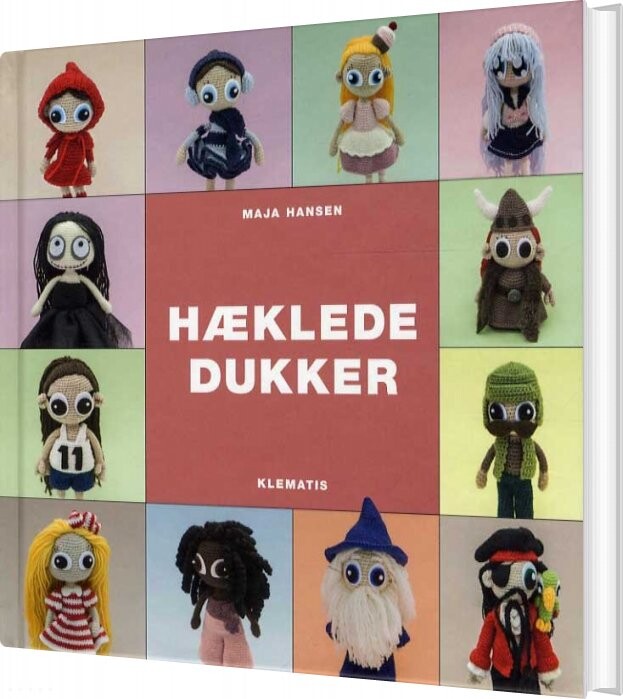 Billede af Hæklede Dukker - Maja Hansen - Bog