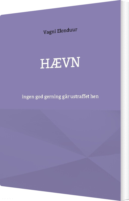 Hævn - Vagni Elonduur - Bog