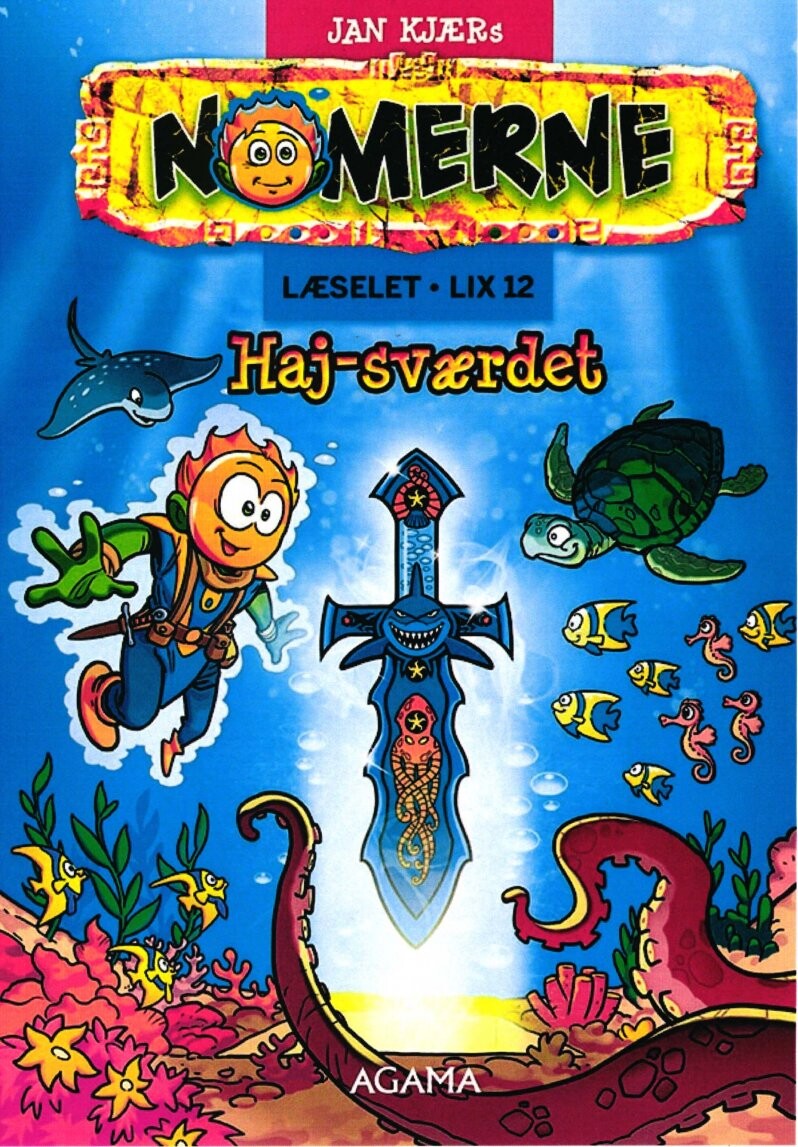 Billede af Nomerne: Hajsværdet - Lix 12 - Jan Kjær - Bog