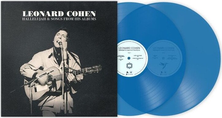 Leonard Cohen - Hallelujah & Songs From His Albums - Blå - Vinyl Lp