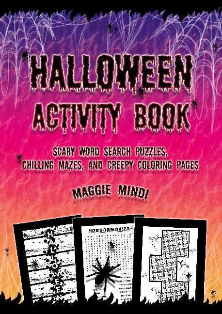 Halloween Activity Book - Maggie Mindi - English Book