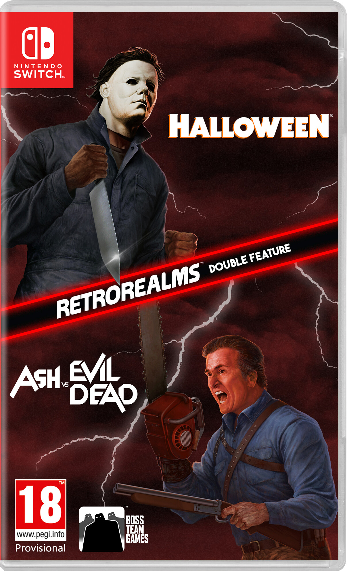 Halloween And Ash Vs Evil Dead Retrorealms Double Feature - Nintendo Switch
