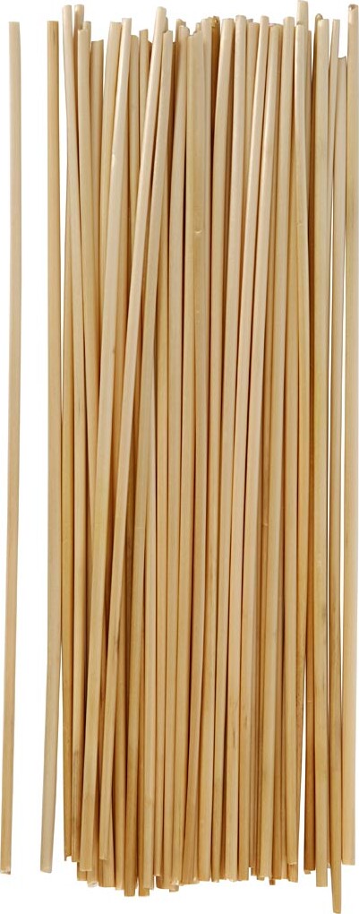 Halmstrå - L 22 Cm - Tykkelse 1-3 Mm - 50 Stk. billede