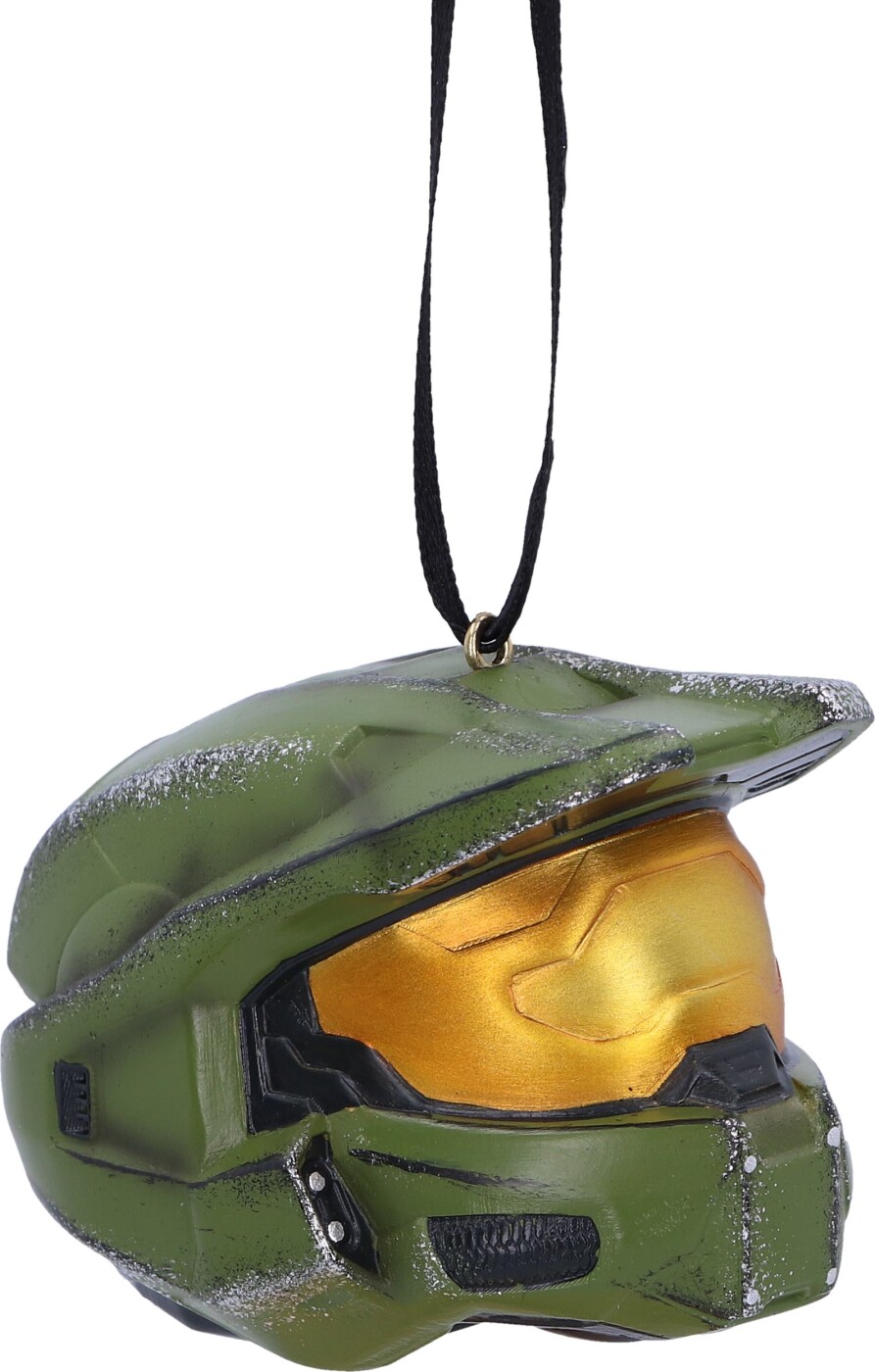 Se Halo - Master Chief Helmet Julepynt - Nemesis Now - 7,5 Cm hos Gucca.dk