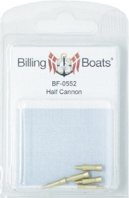 Halv Kanon 4x14mm /5 - 04-bf-0552 - Billing Boats