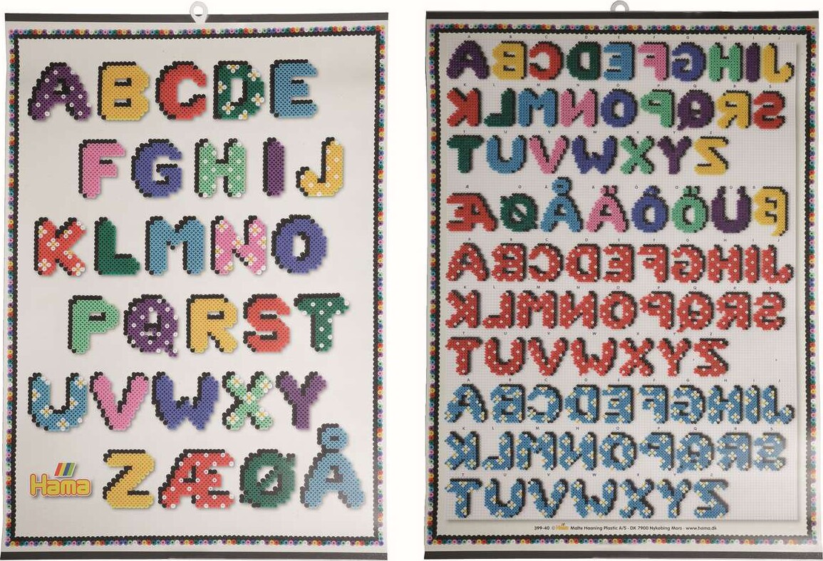 Abc Plakat - 3 Stk - Hama