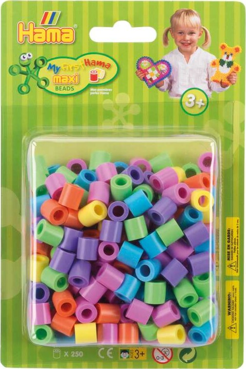 Hama Maxi Perler - Mix 50 - 250 Stk. - 8521