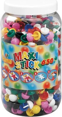Hama Maxi Stick - Stifter I Bøtte - 650 Stk - 9791