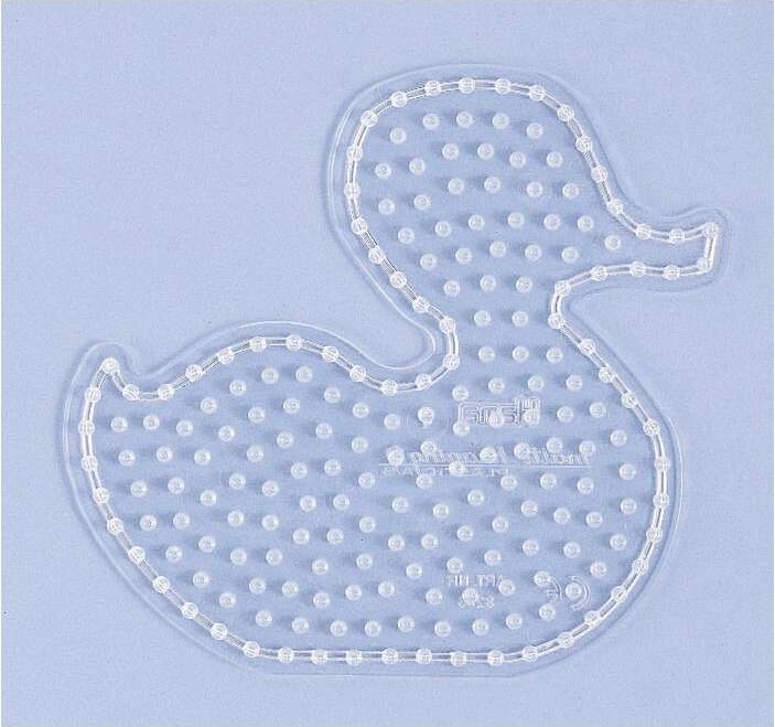 Hama Maxi Perleplade - And - Transparent Stiftplade - 8203