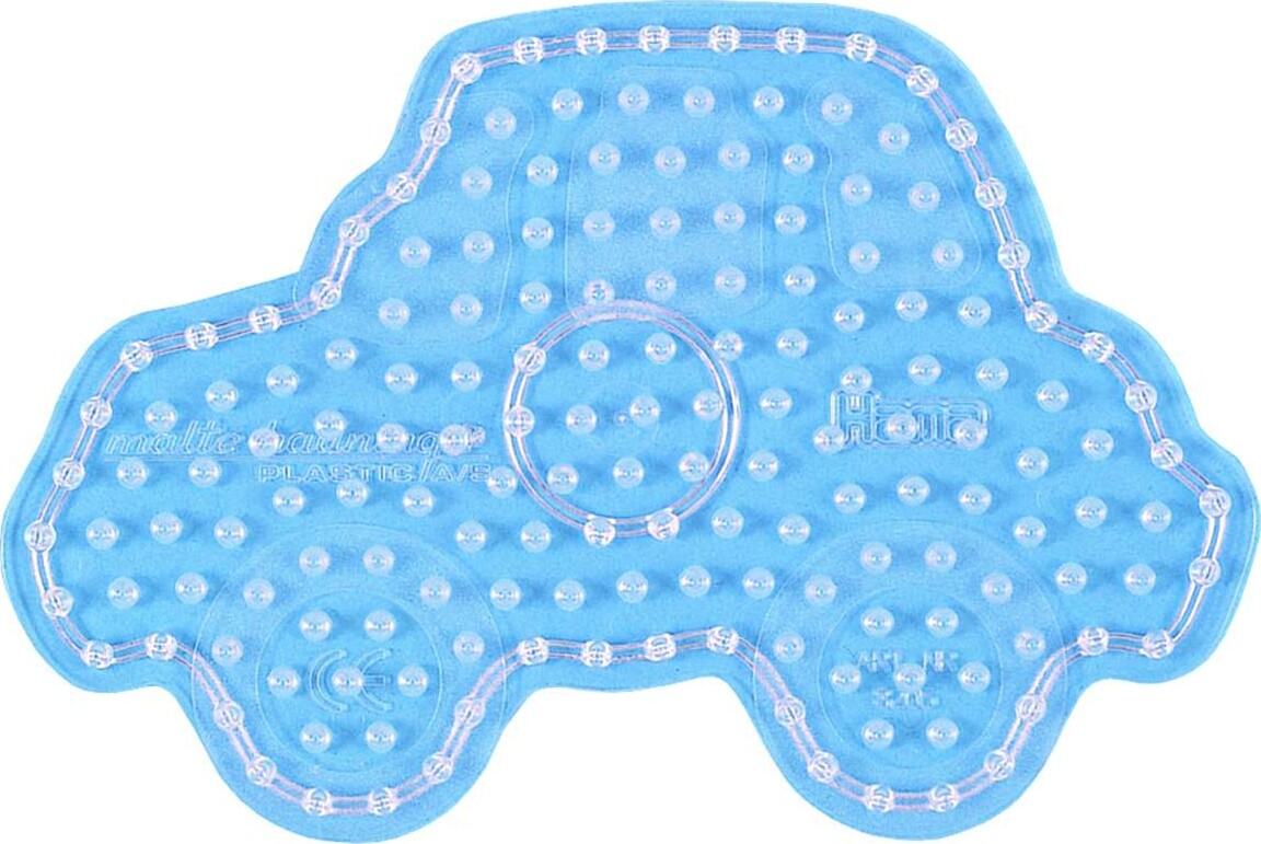 Hama Maxi Perleplade - Bil - Transparent - 13x20 Cm - 8205