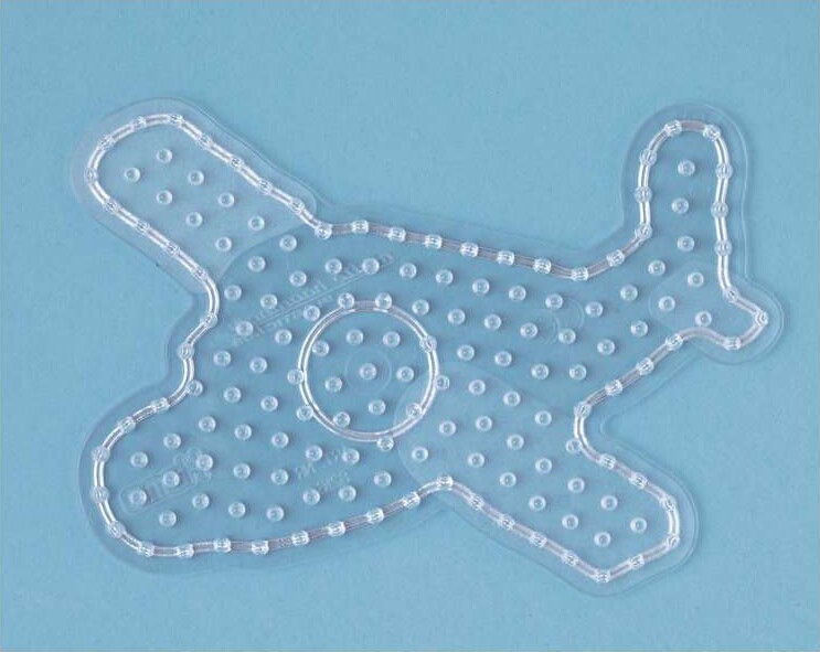 Hama Maxi Perleplade - Fly - Transparent - 16x19 Cm - 8216