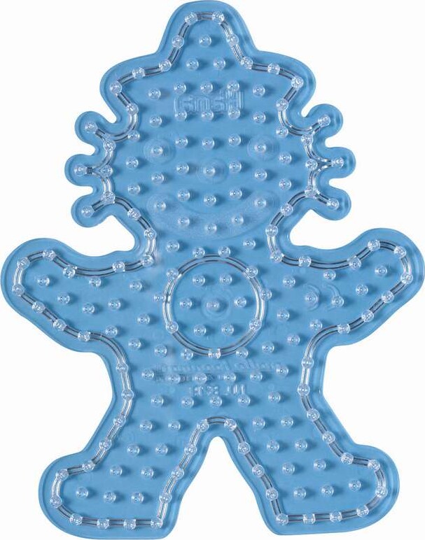 Hama Maxi Perleplade - Klovn - Transparent - 19,5x16 Cm - 8219