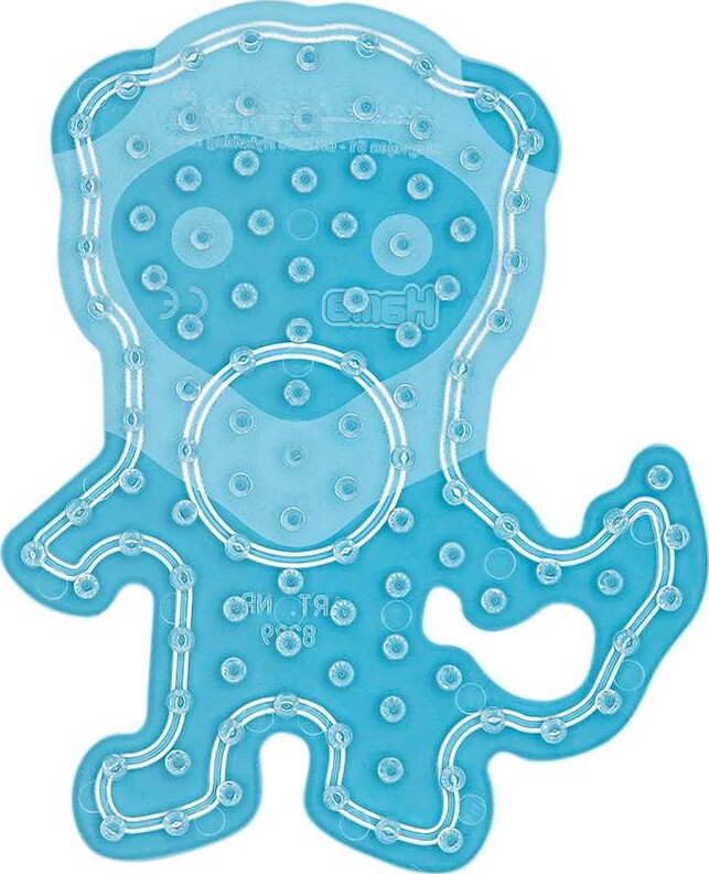 Hama Maxi Perleplade - Løve - Transparent - 12x14,5 Cm - 8229