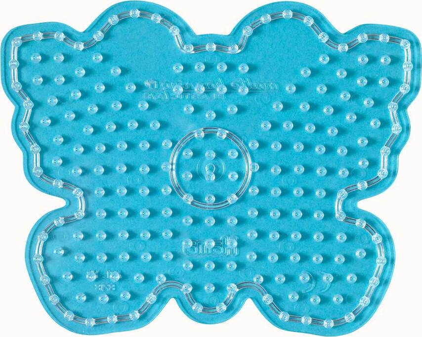 Hama Maxi Perleplade - Sommerfugl - Transparent - 8218