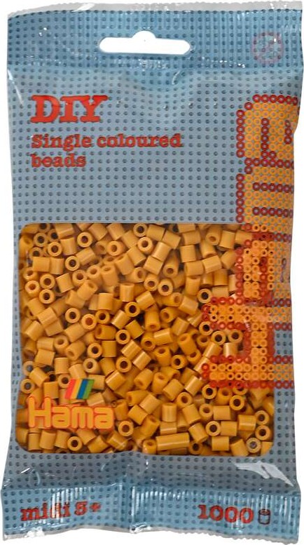 Hama 207-122 - Karry Gul - 1.000 Stk. Diy Beads Midi Perler