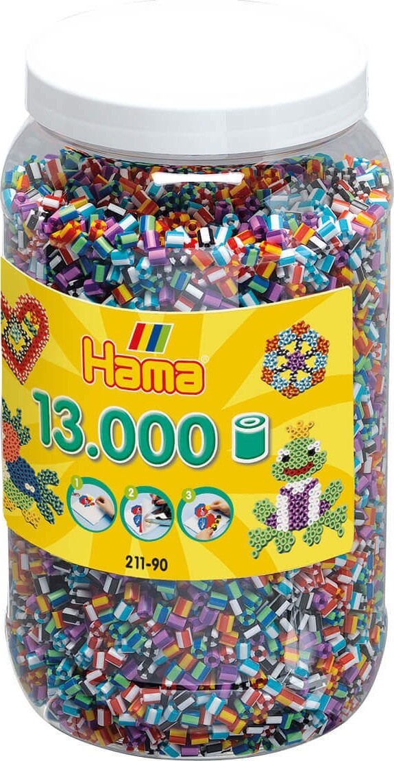 Hama Midi Perler - Mix 90 - 13.000 Stk I Spand - 211-90