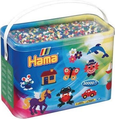 Hama Midi Perler - Mix 66 - 30.000 Stk I Spand - 208-66