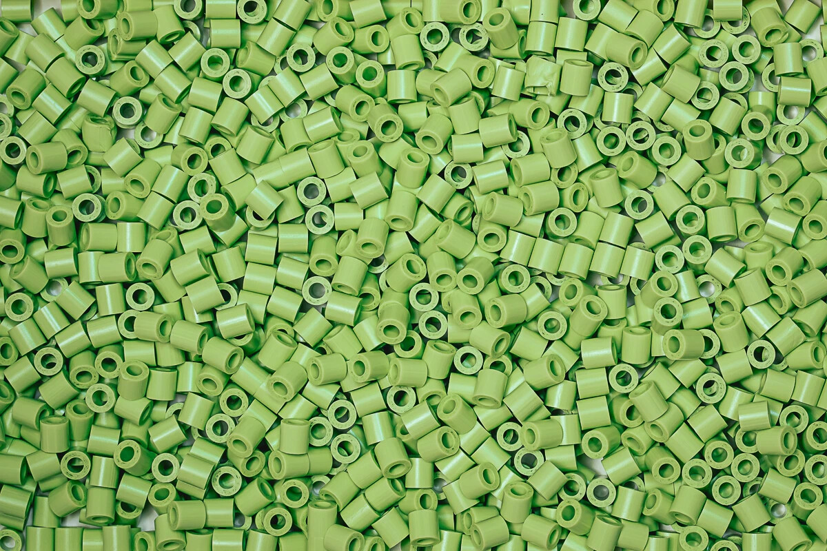 Hama Midi Perler - Klar Grøn - 3.000 Stk - 201-115