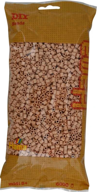 Hama Midi Perler - Beige - 6.000 Stk - 205-27
