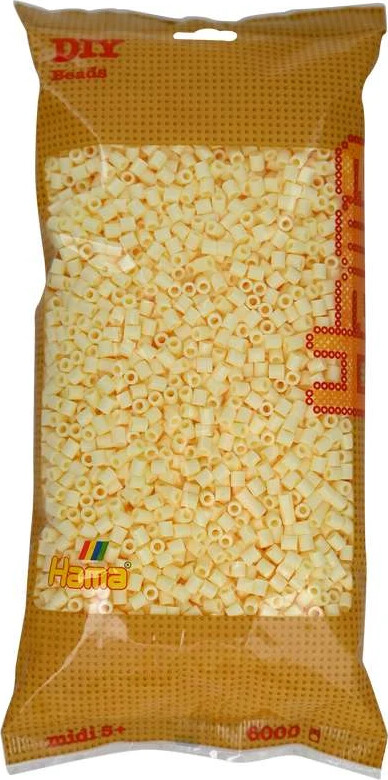 Hama Midi Perler - Creme - 6.000 Stk - 205-02